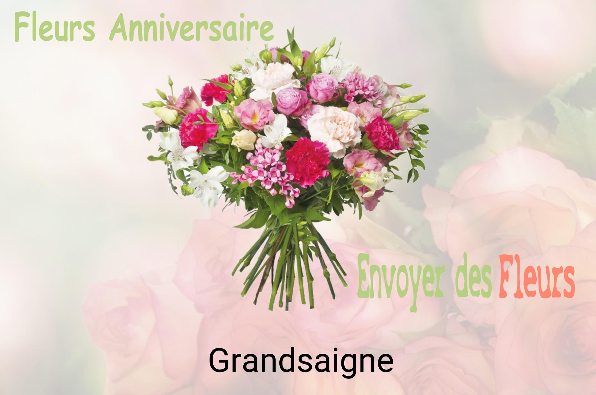 Bouquet de fleurs d’anniversaire livré à Grandsaigne